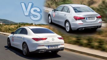 Mercedes A-Class Sedan Vs Mercedes CLA