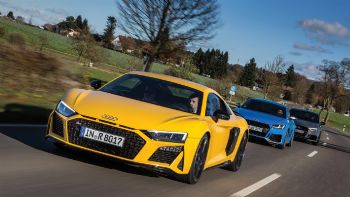 25  Audi RS  R8, TT RS & RS3