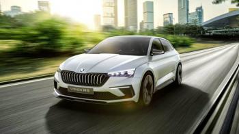 To Skoda Vision RS concept