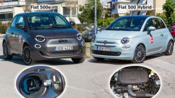 Fiat 500 Hybrid ή ηλεκτρικό Fiat 500e;