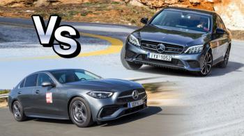 Old vs New:   Mercedes C-Class     