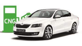 Skoda Octavia G-TEC:   3,4 