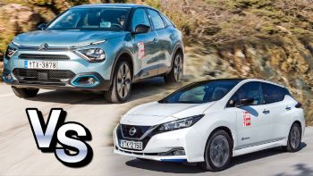 Citroen e-C4 C-Cross Vs Nissan LEAF