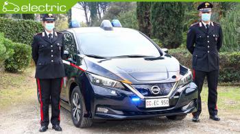 Με 52 Nissan LEAF εξοπλίστηκαν οι Carabinieri 