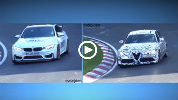 Giulia vs M4 (+video)