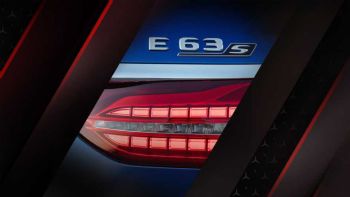  teaser  ercedes-AMG E 63 facelift