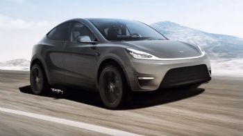 Το off-road Τesla Model Y;