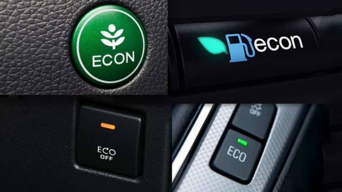 Τι συμβαίνει στο αυτοκίνητο όταν πατάς το κουμπί ECO;