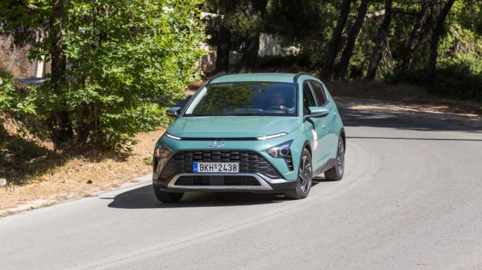 Δοκιμή: «Βασικό» Hyundai Bayon με χώρους C-SUV & από 15.990€