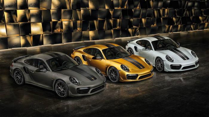 Νέες εκδόσεις της 911 Turbo S Exclusive Series