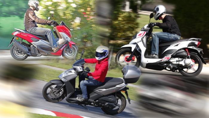 7 Scooters στα 125 κυβικά