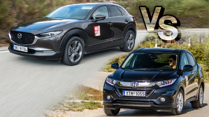 Honda HR-V Vs Mazda CX-30