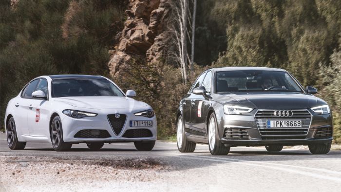 Audi A4 Vs Alfa Romeo Giulia