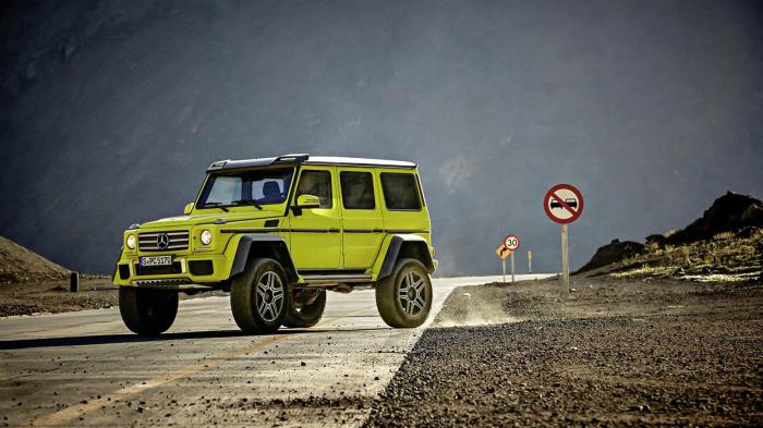 Πέφτει η αυλαία για την Mercedes G500 4x4²