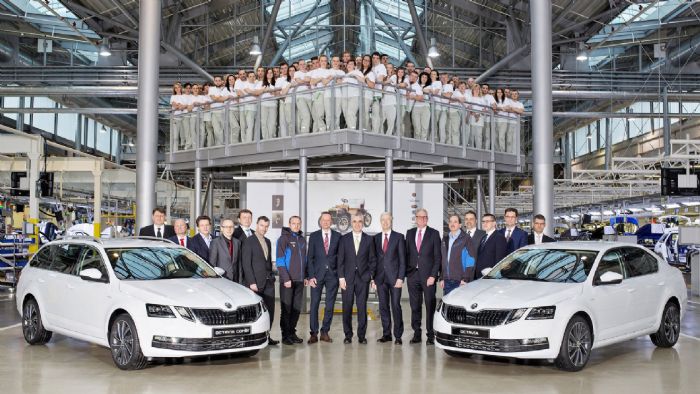 Η Skoda ξεκίνησε την παραγωγή της ανανεωμένης Octavia στο βασικό της εργοστάσιο στη Μλάντα Μπόλεσλαβ της Τσεχίας. 