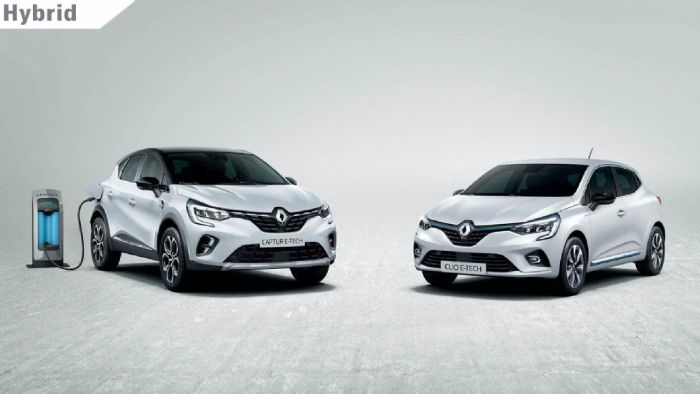 Ντεμπούτο για τα υβριδικά Renault Clio και Captur