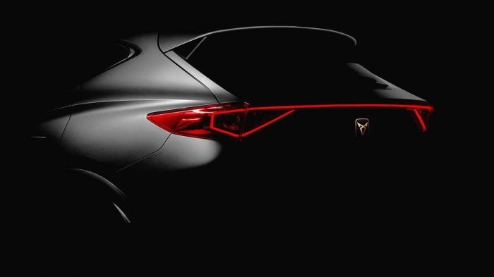 Teaser του CUPRA Formentor παραγωγής 