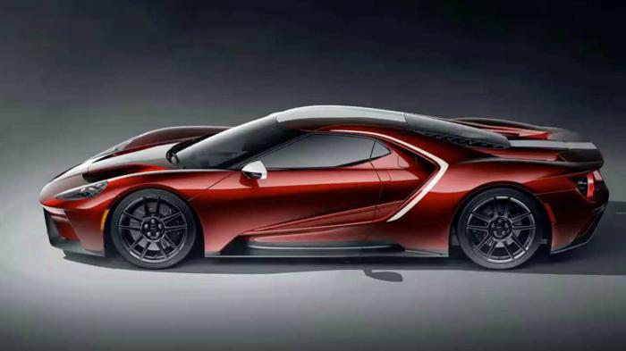 Νέα χρώματα και γραφικά για το Ford GT