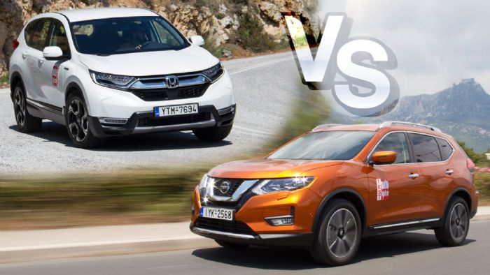 Honda CR-V Vs Nissan X-Trail