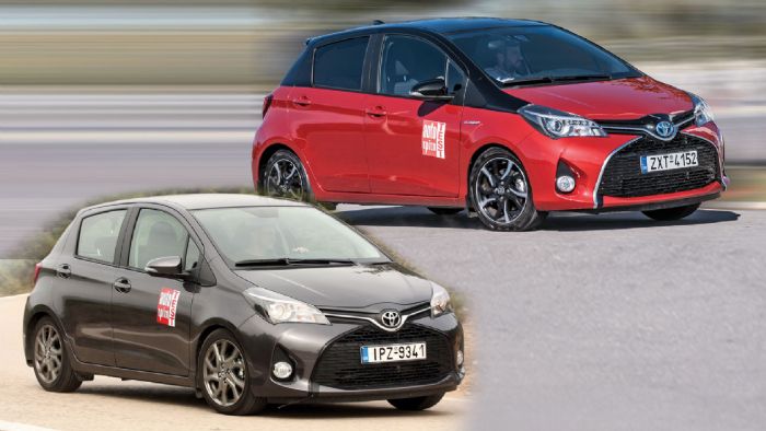 Toyota Yaris Diesel Vs Υβριδικό 