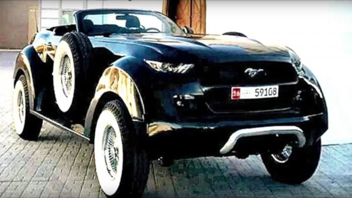 Kαι RAM και Ηemi κινητήρας και Mustang; Tρέλα! (+video)