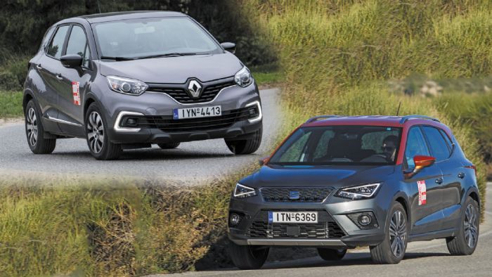 Renault Captur vs SEAT Arona