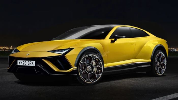 Δίθυρο crossover με coupe στοιχεία η πρώτη ηλεκτρική Lamborghini