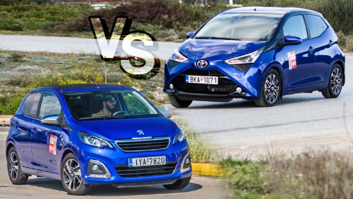 Peugeot 108 Vs Toyota Aygo 