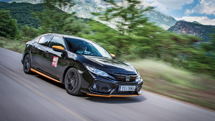 Δοκιμή: Νέο Honda Civic 1,0 λτ. με 129 PS