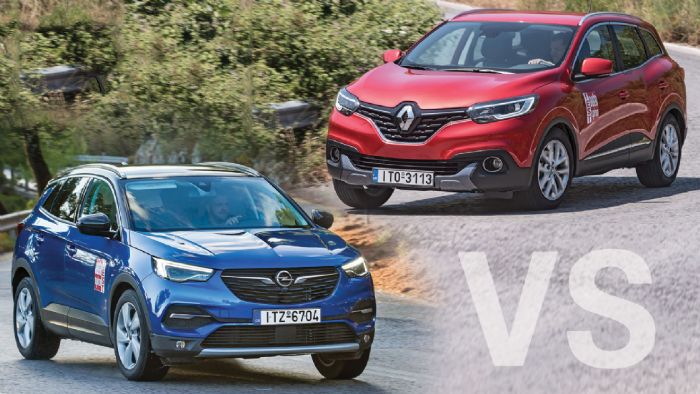 Opel Grandland X VS Renault Kadjar