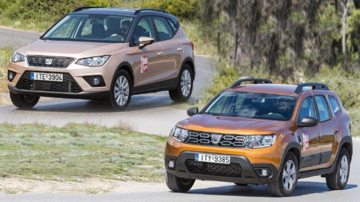 Dacia Duster VS SEAT Arona