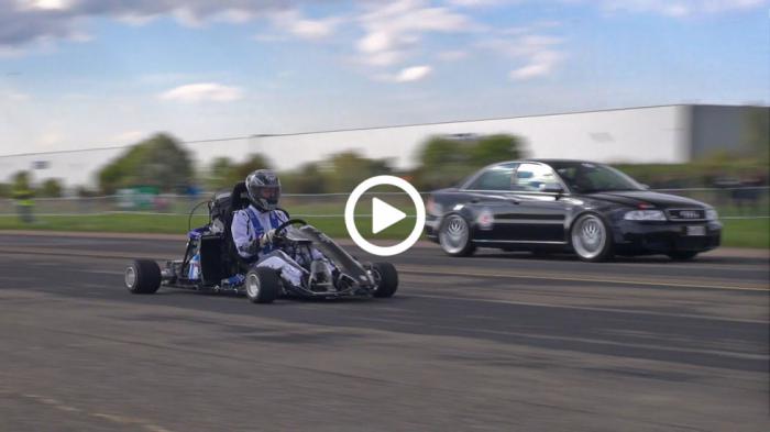 Kart ντροπιάζει Audi S4 και Porsche