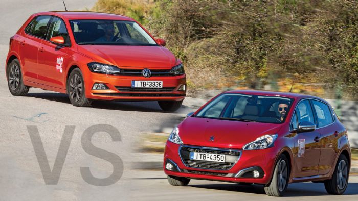 Peugeot 208 Vs VW Polo