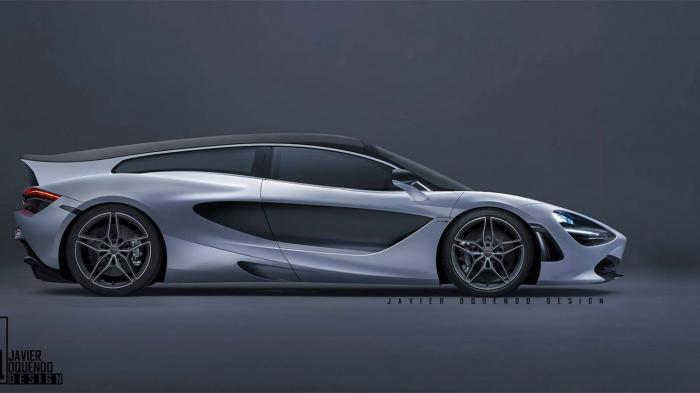 Νέα οπτική της McLaren 720S