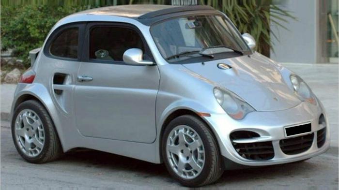 Eλληνική τερατουργία | Fiat 500 έγινε Porsche;