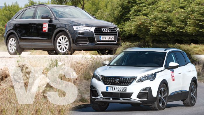 Audi Q3 Vs Peugeot 3008 