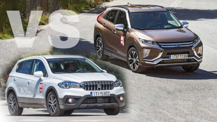 Mitsubishi Eclipse Cross VS Suzuki SX4 S-Cross