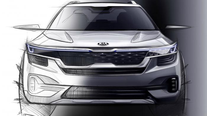 Σκίτσα του νέου Kia SUV