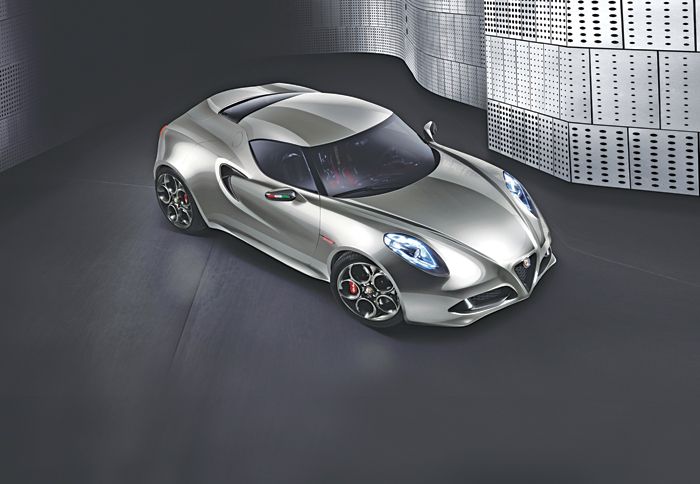 Τόλμη και γοητεία! Alfa Romeo 4C Concept