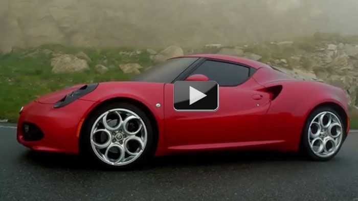 H νέα Alfa Romeo 4C στο δρόμο