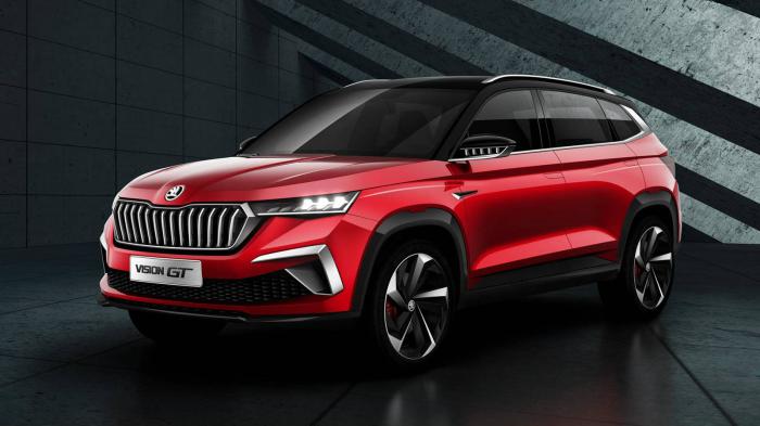 Το Skoda Vision GT «δείχνει» το Kamiq GT 