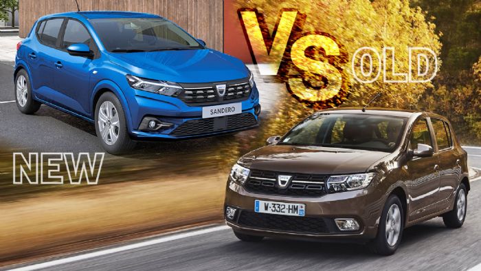 Το νέο Dacia Sandero απέναντι στο προηγούμενο