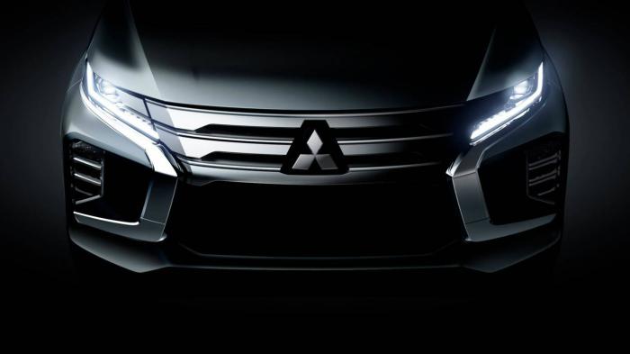 Teaser του Mitsubishi Pajero Sport 