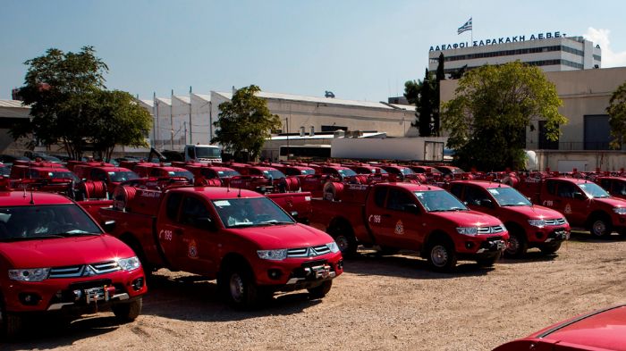 80 νέα Mitsubishi L200  στο Πυροσβεστικού Σώματος