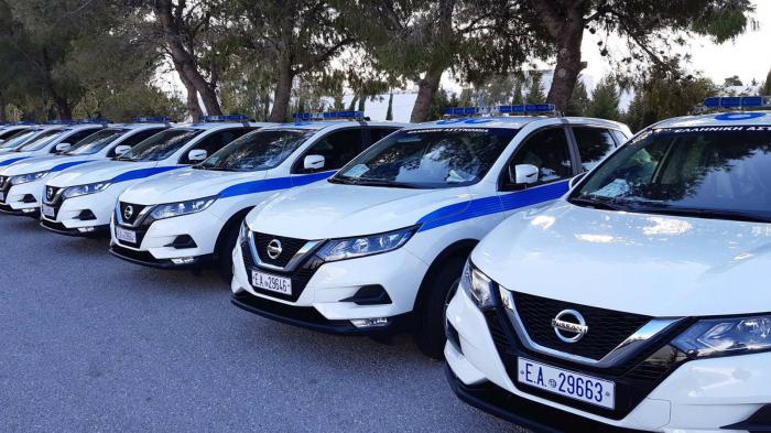 Με 120 Νissan Qashqai εξοπλίστηκε η ΕΛ.ΑΣ