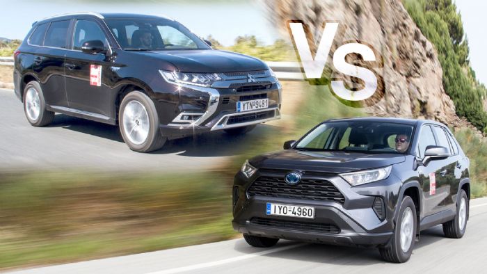 Mitsubishi Outlander Vs Toyota RAV4