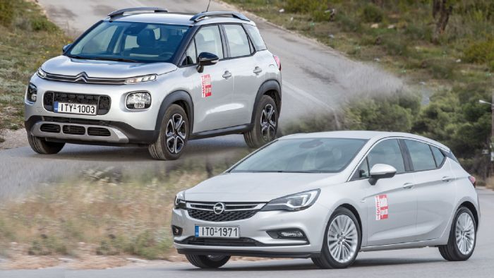 Citroen C3 Aircross Vs Opel Astra