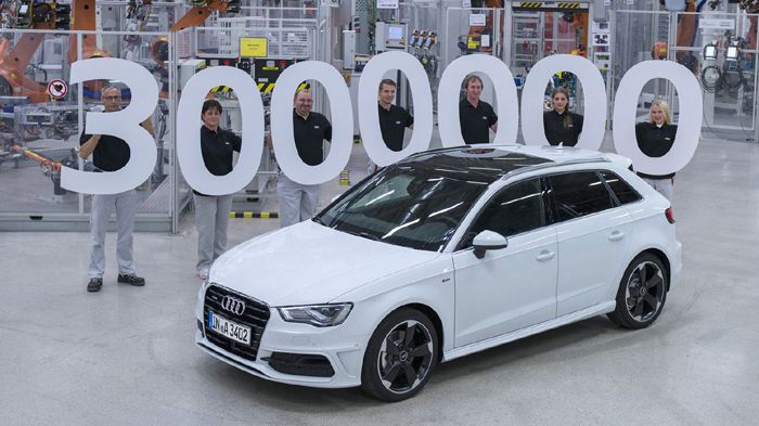 Στην παραγωγή 3.000.000 Audi A3