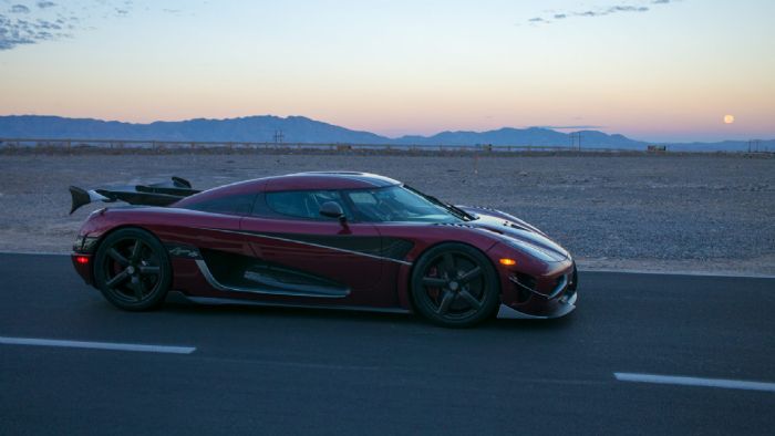 Νέο ρεκόρ ταχύτητας από το Koenigsegg Agera RS