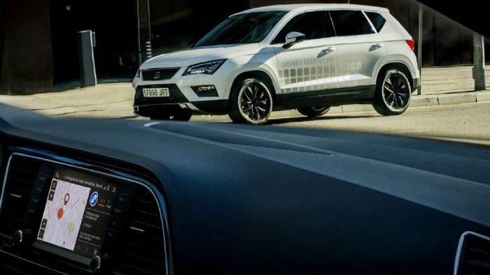 To SEAT Ateca θα ψάχνει θέσεις στάθμευσης 